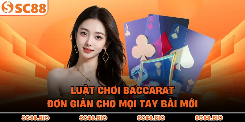 Luật chơi Baccarat đơn giản cho mọi tay bài mới